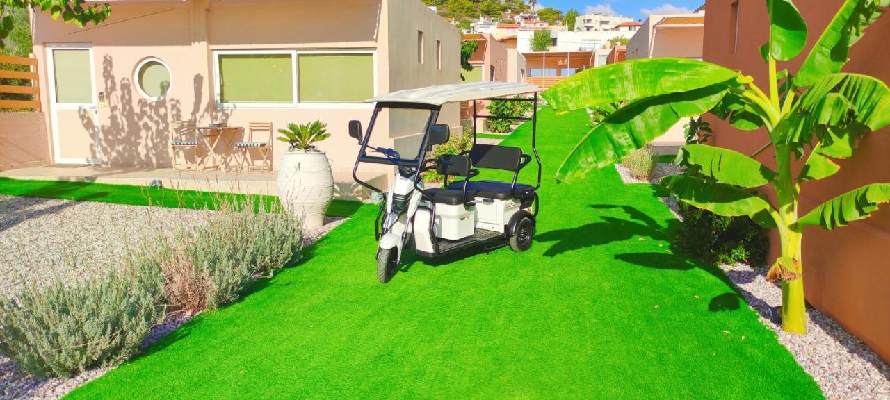 Modular Bungalows With Heated Pool Artemis Greece Kültér fotó