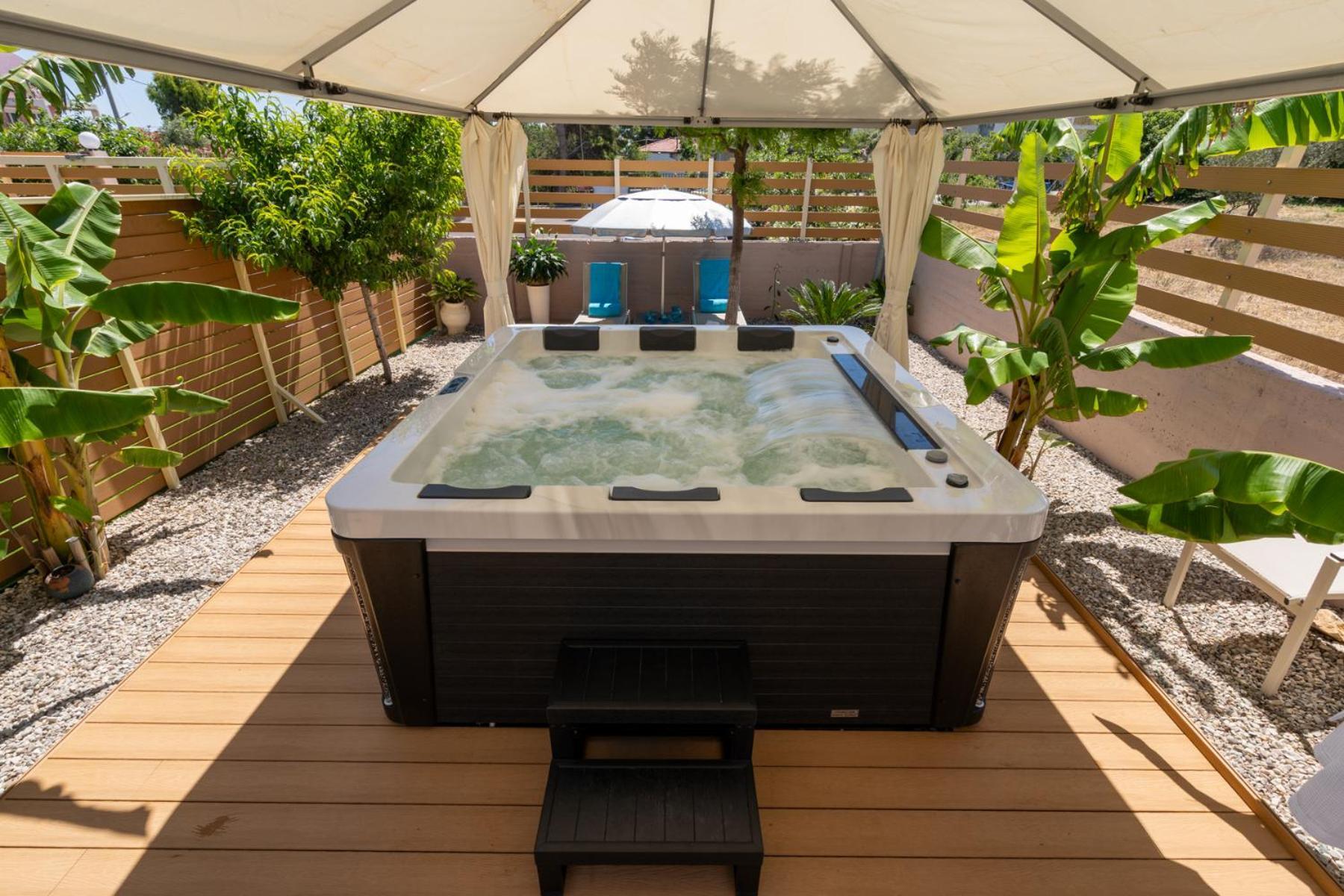 Modular Bungalows With Heated Pool Artemis Greece Kültér fotó