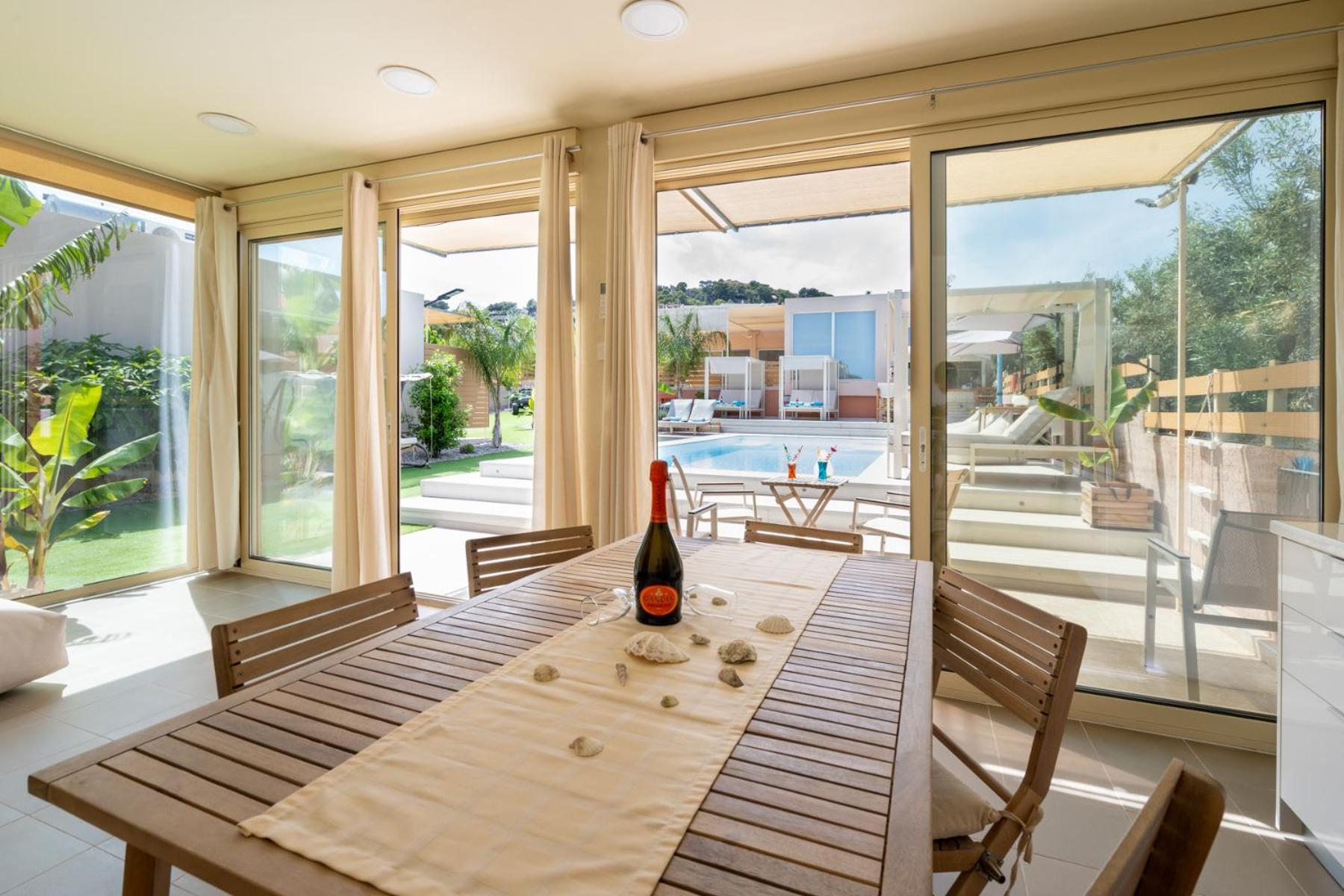 Modular Bungalows With Heated Pool Artemis Greece Kültér fotó