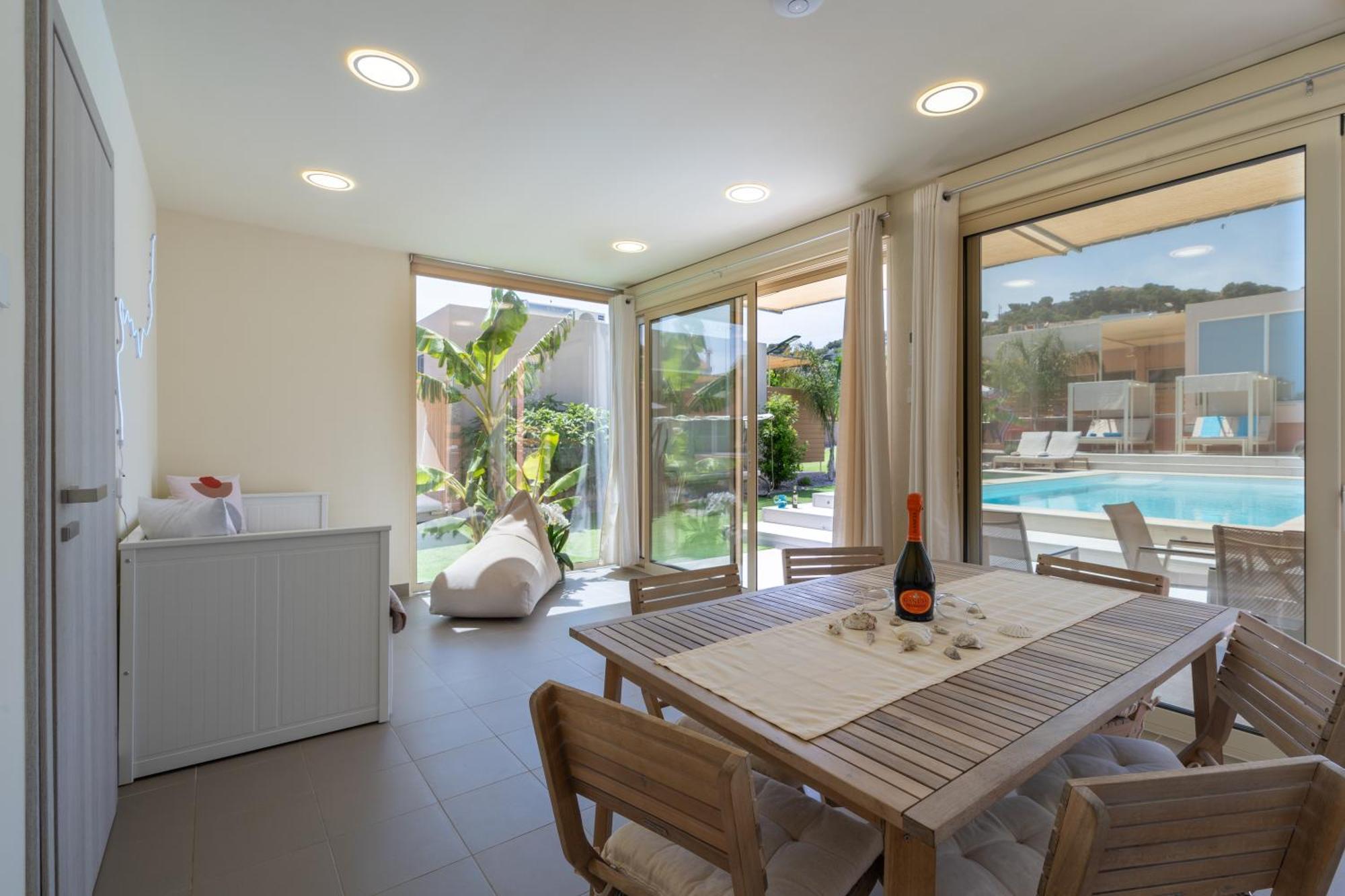 Modular Bungalows With Heated Pool Artemis Greece Kültér fotó