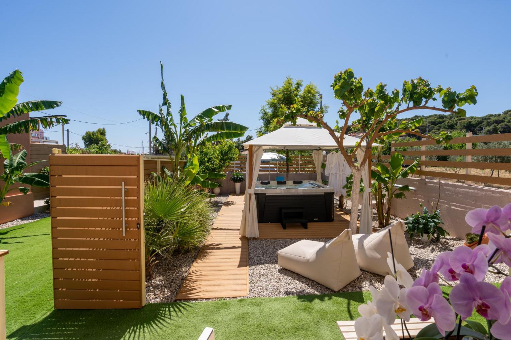 Modular Bungalows With Heated Pool Artemis Greece Kültér fotó